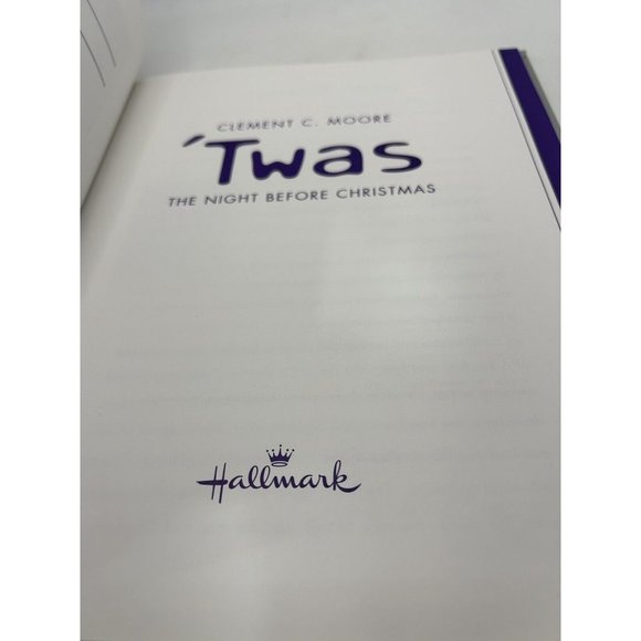 Coca Cola Santa Twas the Night Before Christmas Clement C Moore Book - Picture 8 of 13